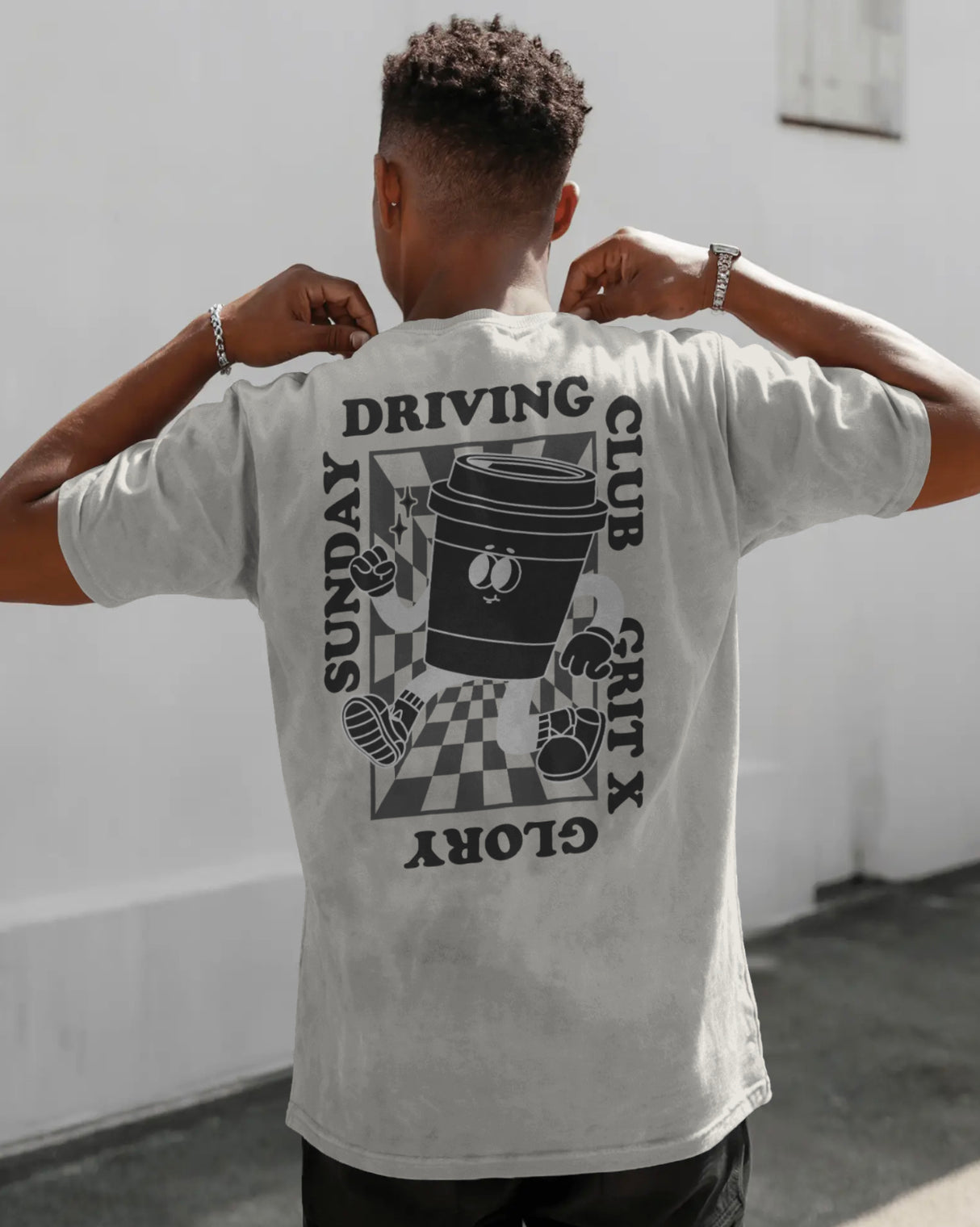 Sunday Driving Club 2 Oversized Box Tee