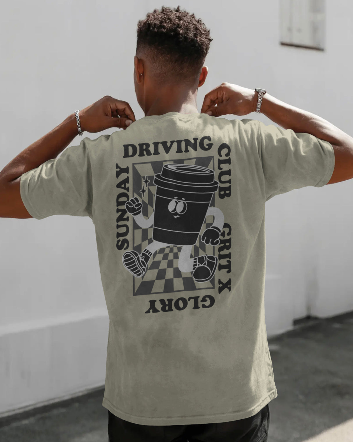 Sunday Driving Club 2 Oversized Box Tee