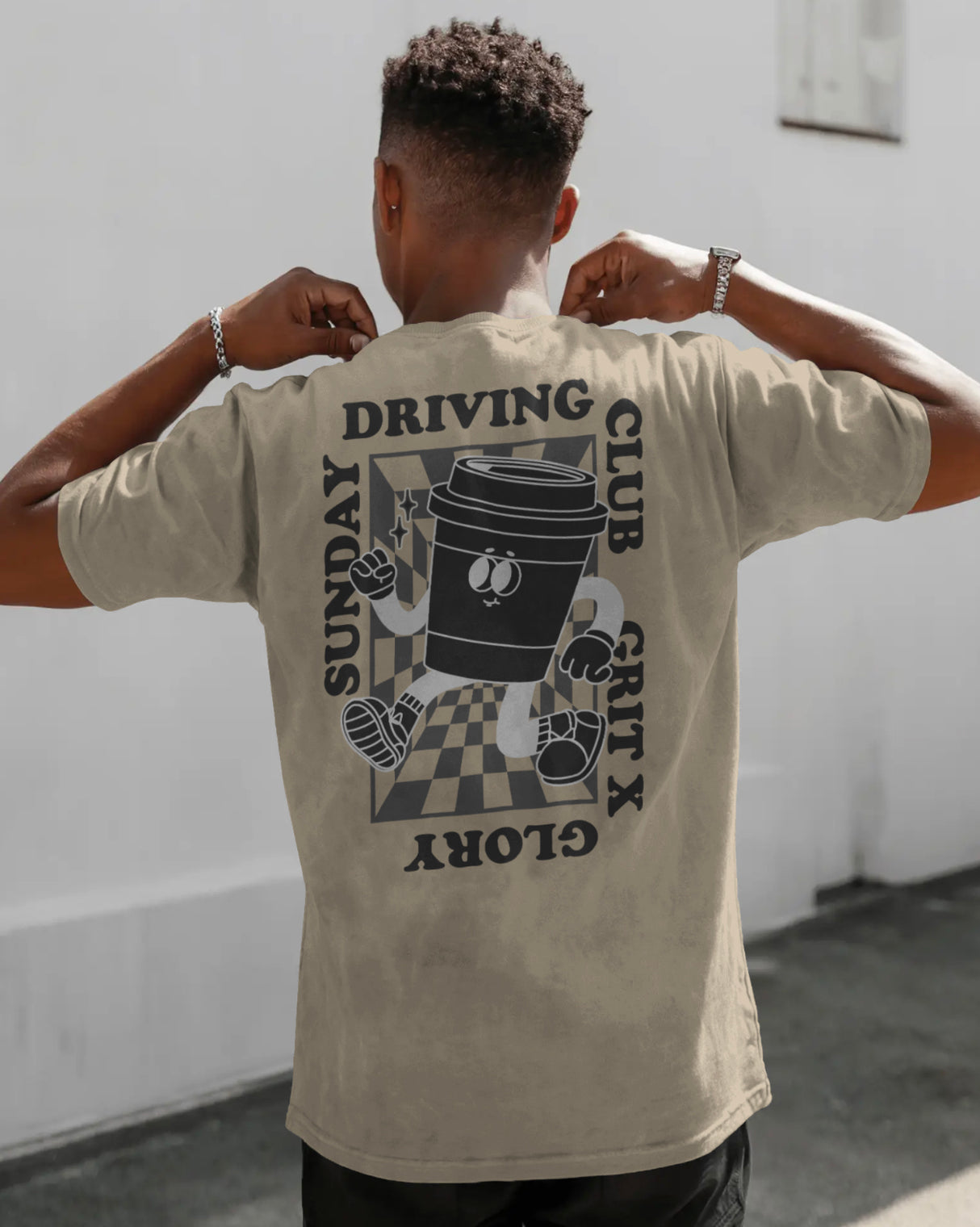 Sunday Driving Club 2 Oversized Box Tee